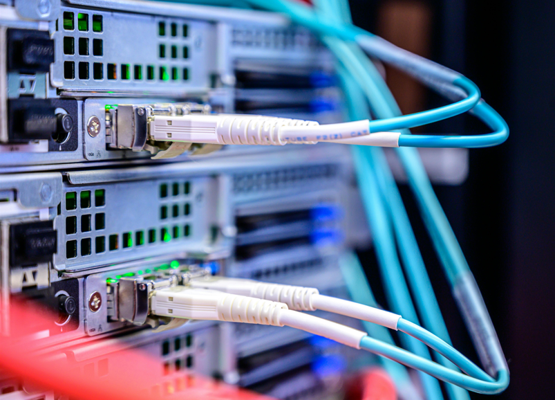 IT equipment and cable infrastructure